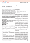 Primary Hyperaldosteronism: Typical Clinical Manifestations