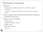 Stochastic processes