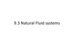 9.3 Natural Fluid systems
