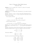 Notes 11: Dimension, Rank Nullity theorem