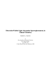 UV/Vis Light Absorption in Clinical Chemistry