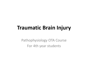 Traumatic Brain Injury