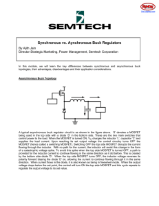 Synchronous vs. Aynchronous Buck Regulators - Digi