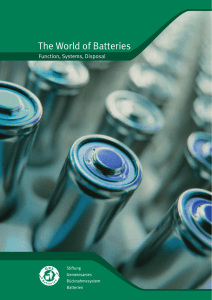 The World of Batteries - GRS