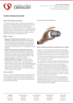 PATIENT INFORMATION SHEET Holter (24hr) ECG recording Why