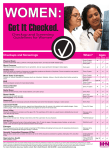 Checkup and Screening Guidelines for Women