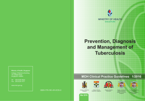 Prevention, Diagnosis and Management of Tuberculosis