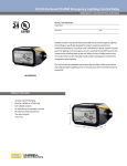 UL924 Enclosed 20 AMP Emergency Lighting Control Relay