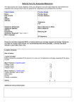 Referral Form for Suspected Melanoma - Heart of