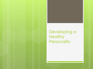 Personality PowerPoint File