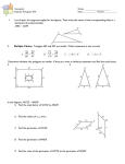 List all pairs of congruent angles for the figures