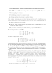 Lec 12: Elementary column transformations and equivalent matrices