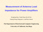 z - Power Amplifier Symposium - University of California San Diego