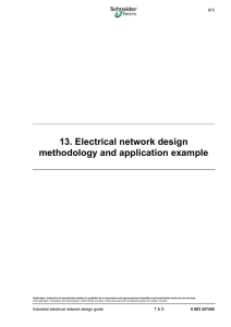 13. Electrical network design - engineering site