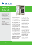 eDCM 300 I/O module