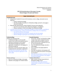 Description of the curriculum element based on Understanding by