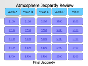 Atmosphere Review - 6th Grade earth and space Science​mrs
