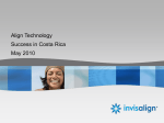 Align Costa Rica Employ proprietary software to