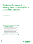 Guidelines for Modernizing Existing Electrical