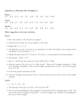 Answers to Practice Set Number 2