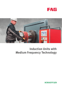 Induction Units with Medium Frequency Technology