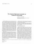 The impact of Spemann`s concepts on molecular embryology
