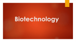 Biotechnology