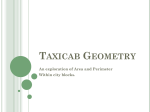 Taxicab Geometry