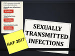 sexually transmitted diseases