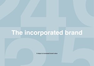 6 steps to increased brand value