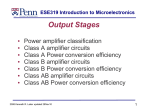 Output Stages