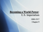 Becoming a World Power