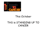 This October THS is STANDING UP TO CANCER