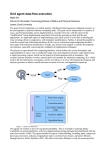 Grid agent data-flow execution