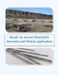 Basalt: An Ancient Material for Innovative and Modern Applications