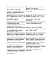 Essential AQA Terminology