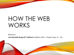 How the Web Works