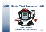 1 - MTE - Meter Test Equipment