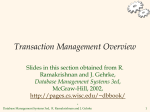 Transaction Management Overview
