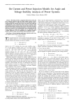 On Current and Power Injection Models for Angle
