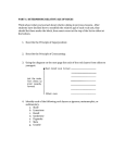 PART 1: DETERMINING RELATIVE AGE OF ROCKS Think about