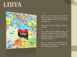 Located in the Northern part of Africa, Libya occupies a total land