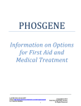 Information on Options for First Aid and Medical Treatment