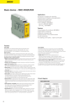 Basic device – SNO 4062K/KM