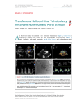 Transfemoral Balloon Mitral Valvuloplasty for Severe Nonrheumatic