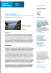 PROJECT INFORMATION Integration of Ecological Objectives into