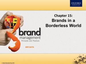 Managing brands across boundaries