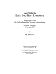 Women in Early Buddhist Literature