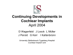 Selection Criteria for Cochlear Implants