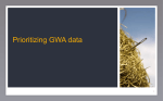 Prioritizing GWA data File